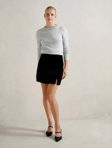 Chrystal Embellished Neck Sweater Forever New