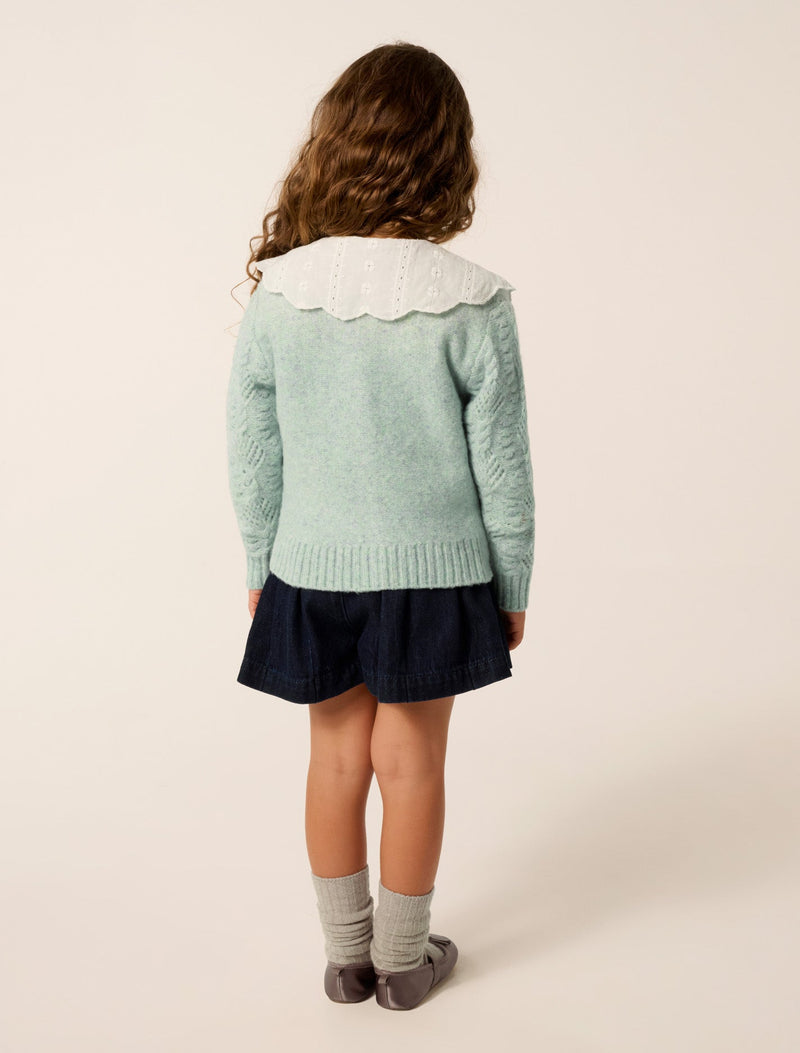 Dorothea Girls Cable Cardigan Forever New