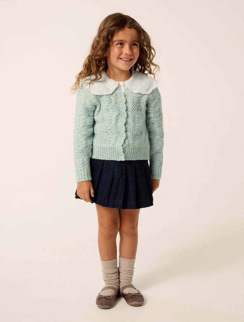 Dorothea Girls Cable Cardigan Forever New