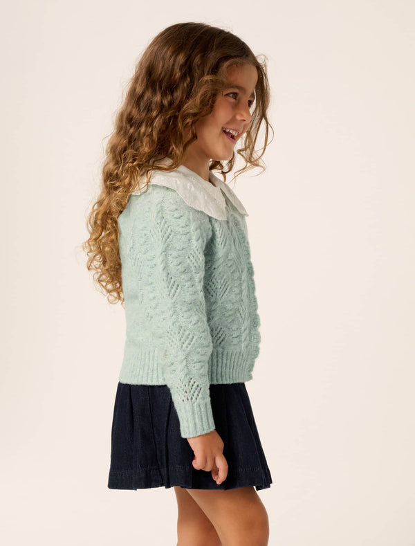 Dorothea Girls Cable Cardigan Forever New