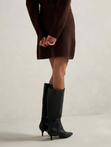 Mariella Petite Knitted A Line Skirt Forever New