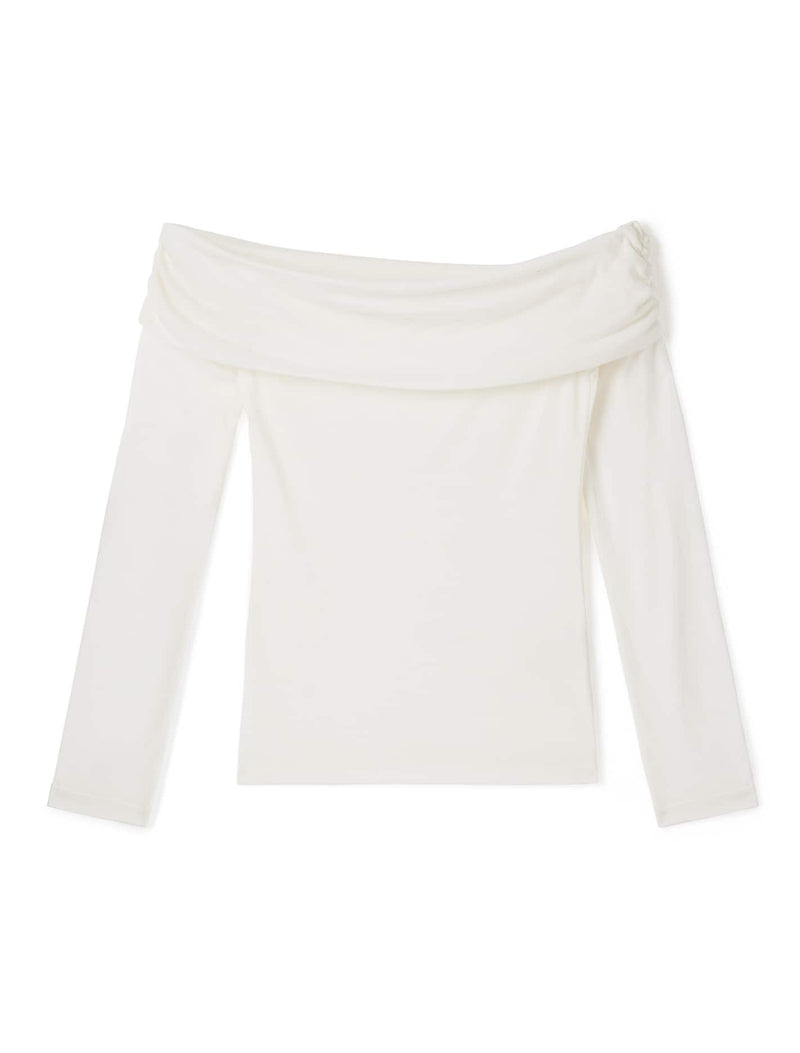 Cassidy Teen Off Shoulder T-Shirt Forever New