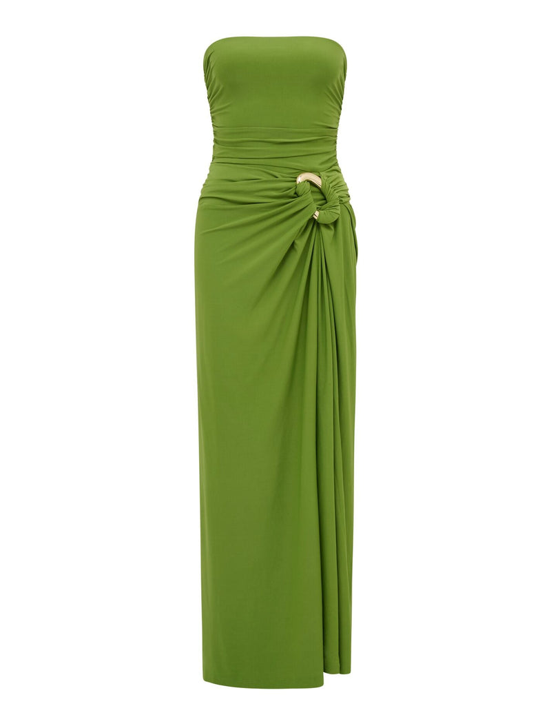 Keely Strapless Jersey Maxi Dress Forever New
