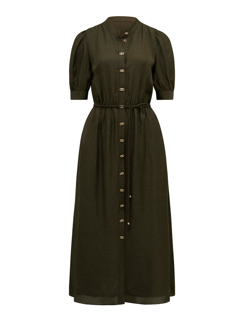 Samara Short Sleeve Midi Dress Forever New