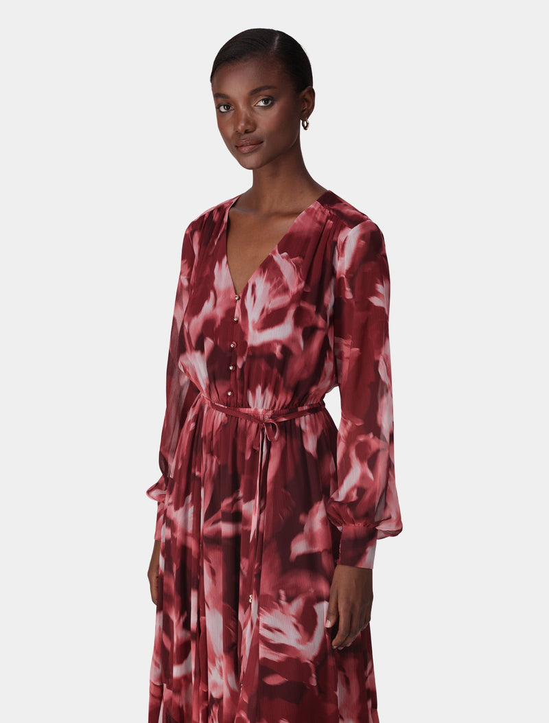 Elizabeth Long Sleeve Midi Dress Forever New