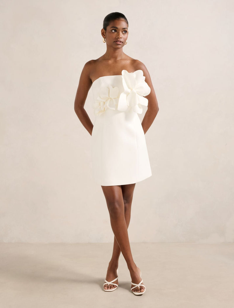 Tessa Petite Flower Mini Dress