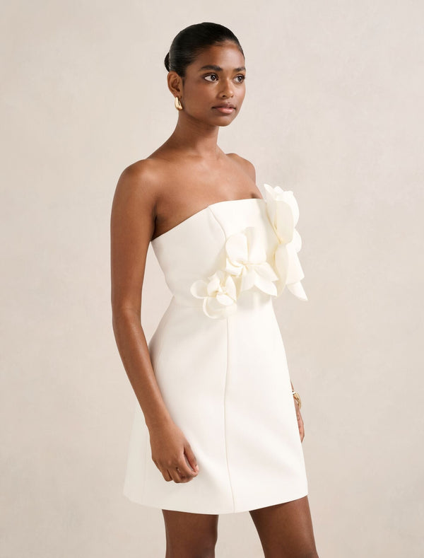 Tessa Petite Flower Mini Dress