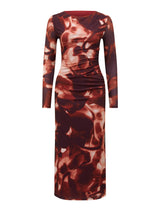 Alannah Petite Printed Midi Dress