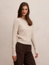 May Crew Neck Cardigan Forever New