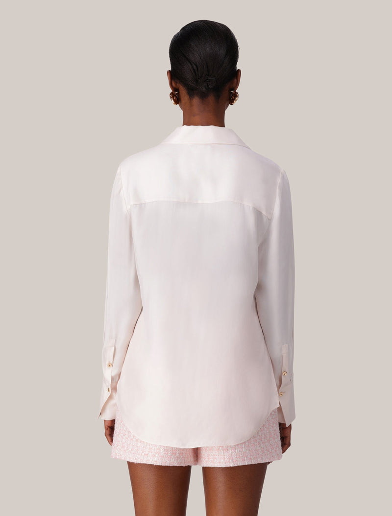 Bonnie Cupro Shirt Forever New