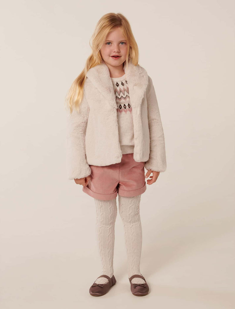 Ravenna Girls Fur Jacket Forever New