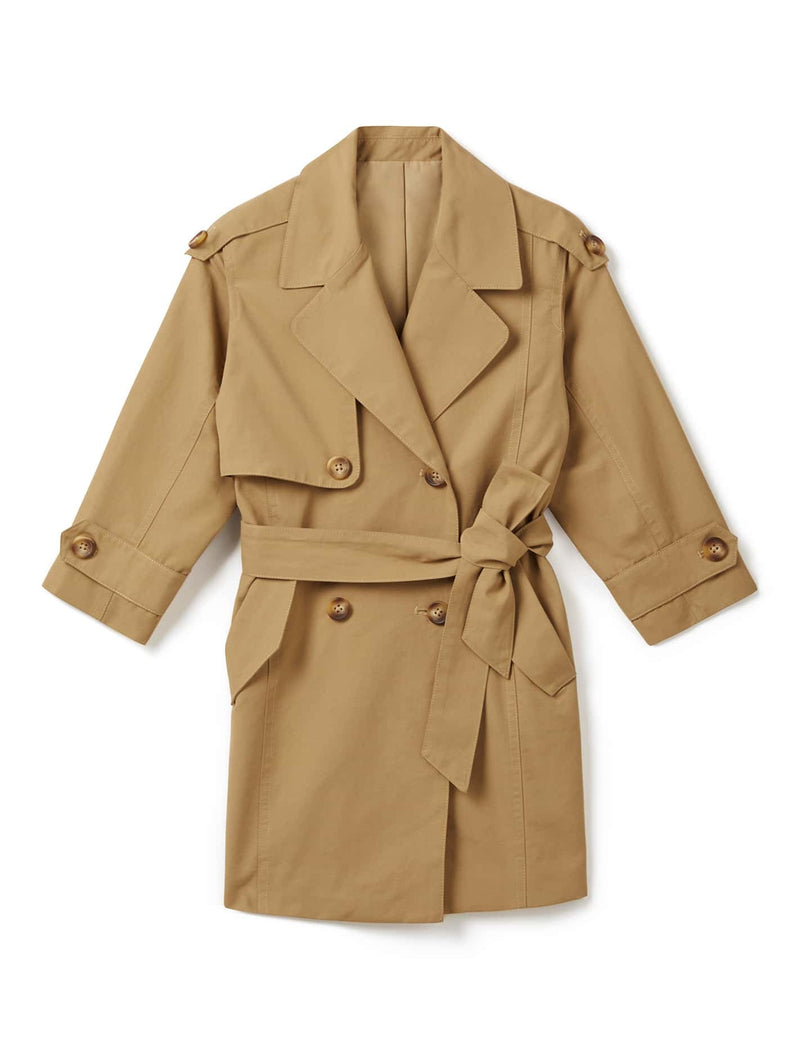 Ilaria Girls Trench Coat Forever New