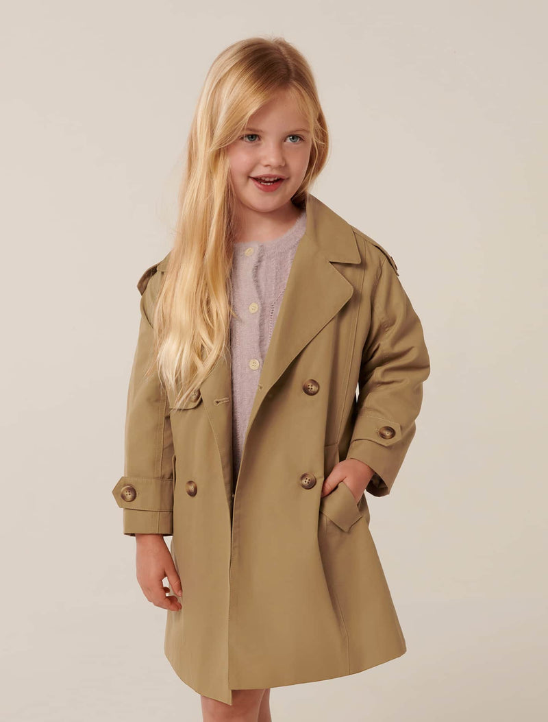 Ilaria Girls Trench Coat Forever New