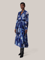 Annabel Button Through Midi Dress Forever New