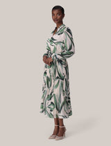 Annabel Button Through Midi Dress Forever New