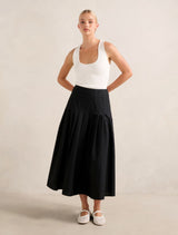 Sasha Pleated Maxi Skirt Forever New