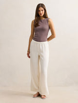 Frankie Boat Neck Tank Top Forever New