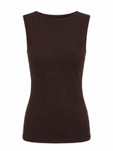 Frankie Boat Neck Tank Top Forever New