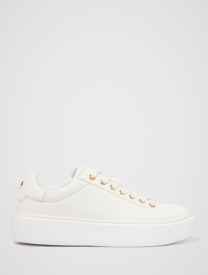 Eleanor 2 Flatform Sneaker White Forever New