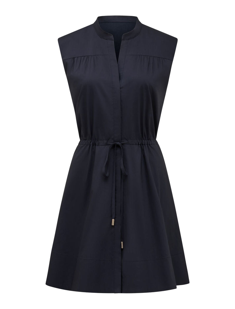 Alyssa Drawcord Smock Mini Dress Forever New
