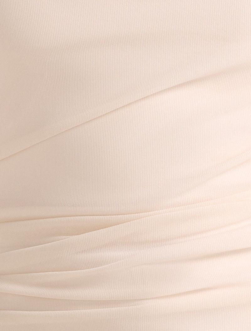 Aria Tipped Mesh Halter Top Forever New