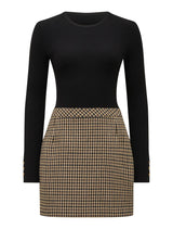 Aisha 2 In 1 Knit Mini Dress Forever New