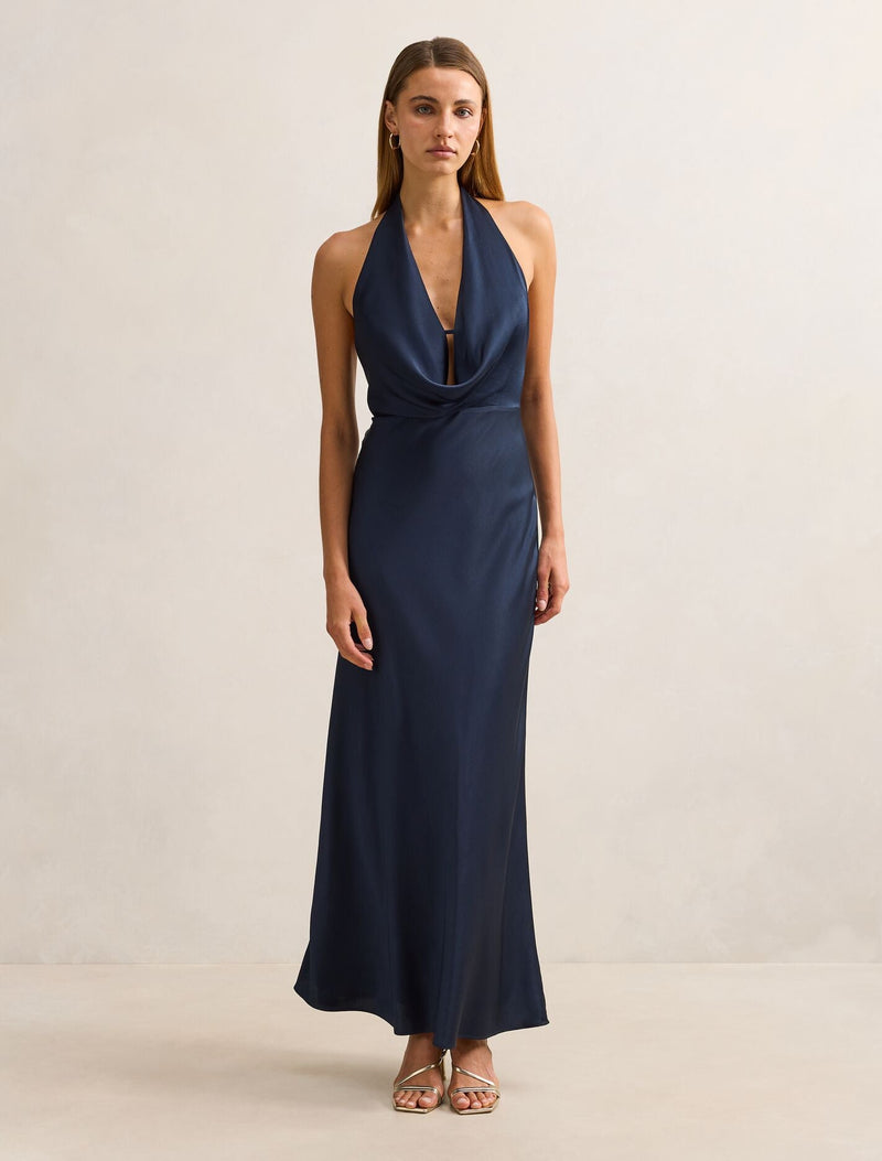 halter dress uk Halter Neck A-Line Tulle Wedding Dress featuring Applique