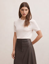 Maisie Short Sleeve T-Shirt Rosewater Forever New