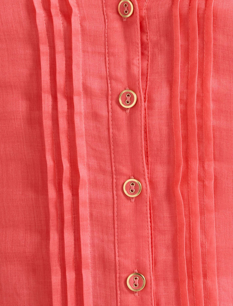 Mariella Pintuck Blouse Forever New