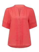 Mariella Pintuck Blouse Forever New