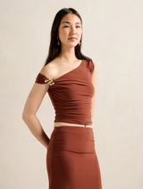 Romee Tipped Hardware Top Forever New