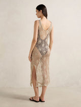 Sienna Sequin Crochet Cover Up