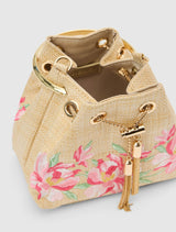 Tallulah Flower Metal Handle Clutch Forever New