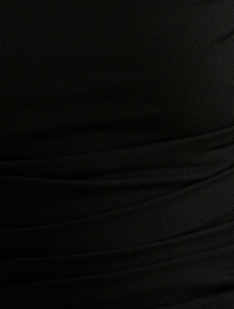 Pippa Ruched Boat Neck Top