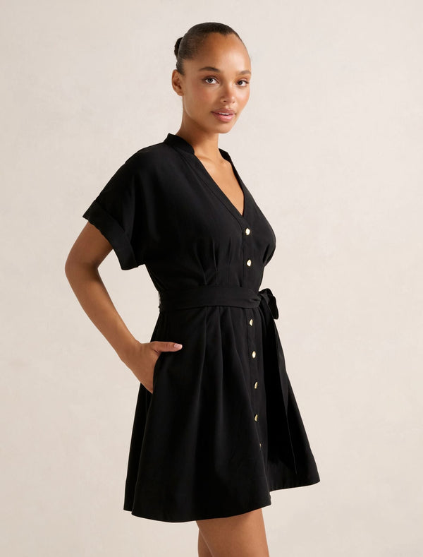 Brydie Belted Mini Dress Forever New