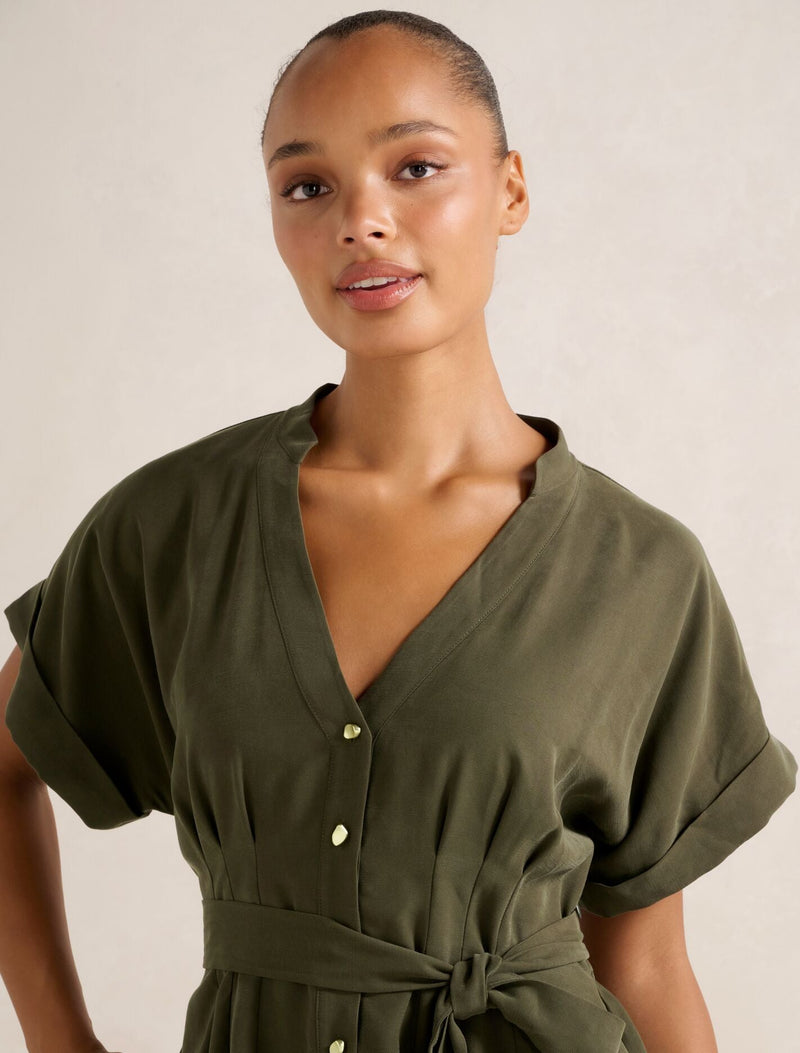 Brydie Belted Mini Dress Forever New