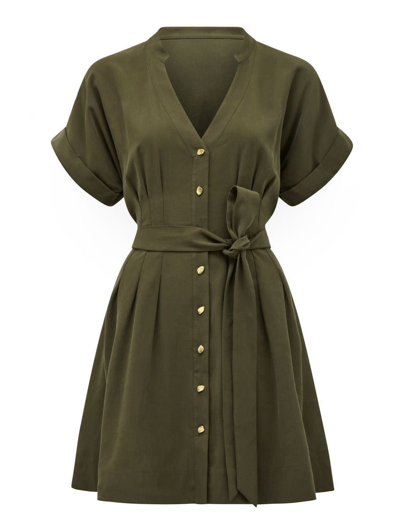 Brydie Belted Mini Dress Forever New