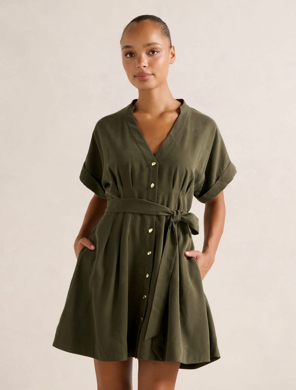 Brydie Belted Mini Dress