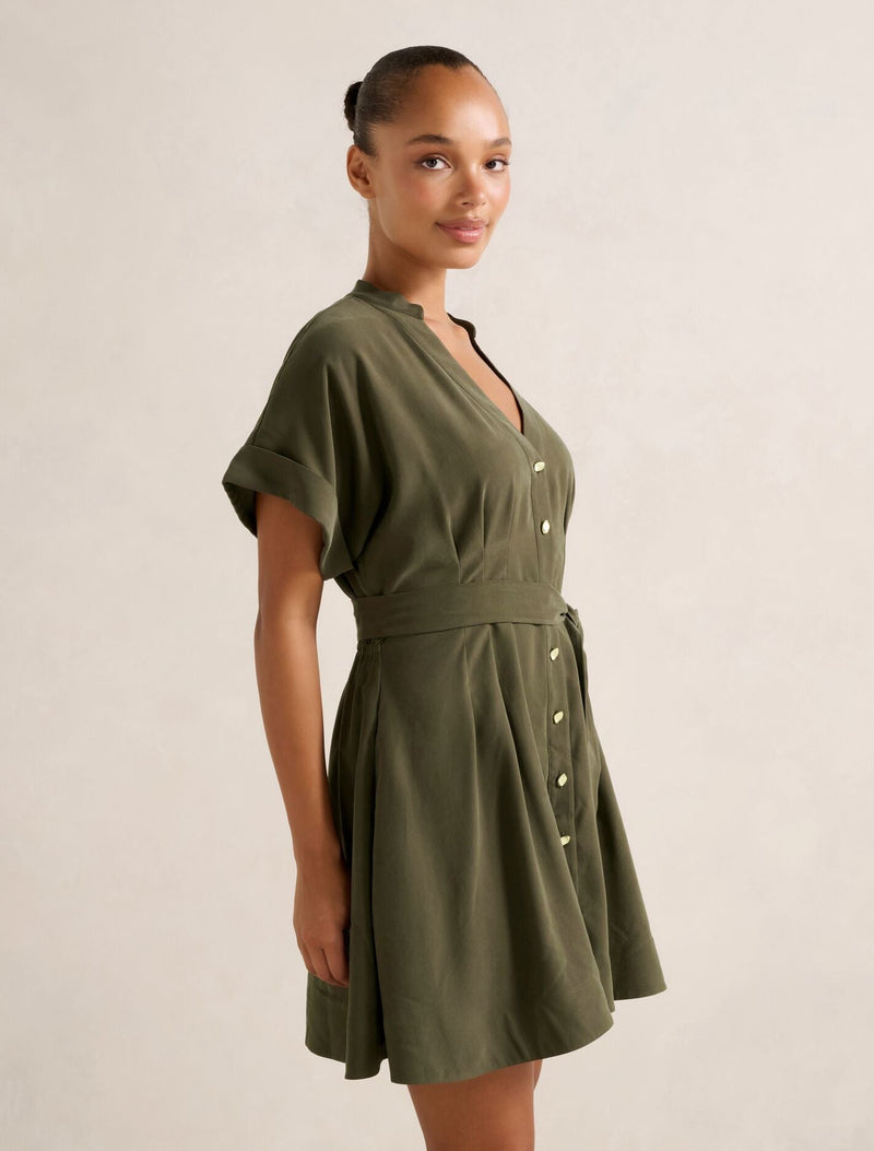 Brydie Belted Mini Dress Forever New