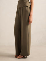Evelyn Elastic Wide Leg Pants Forever New