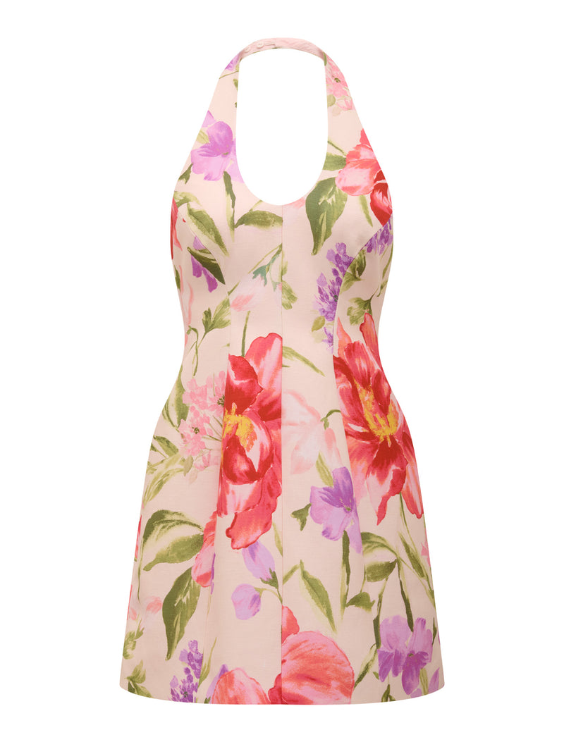 Esther Petite U-Neck Mini Dress