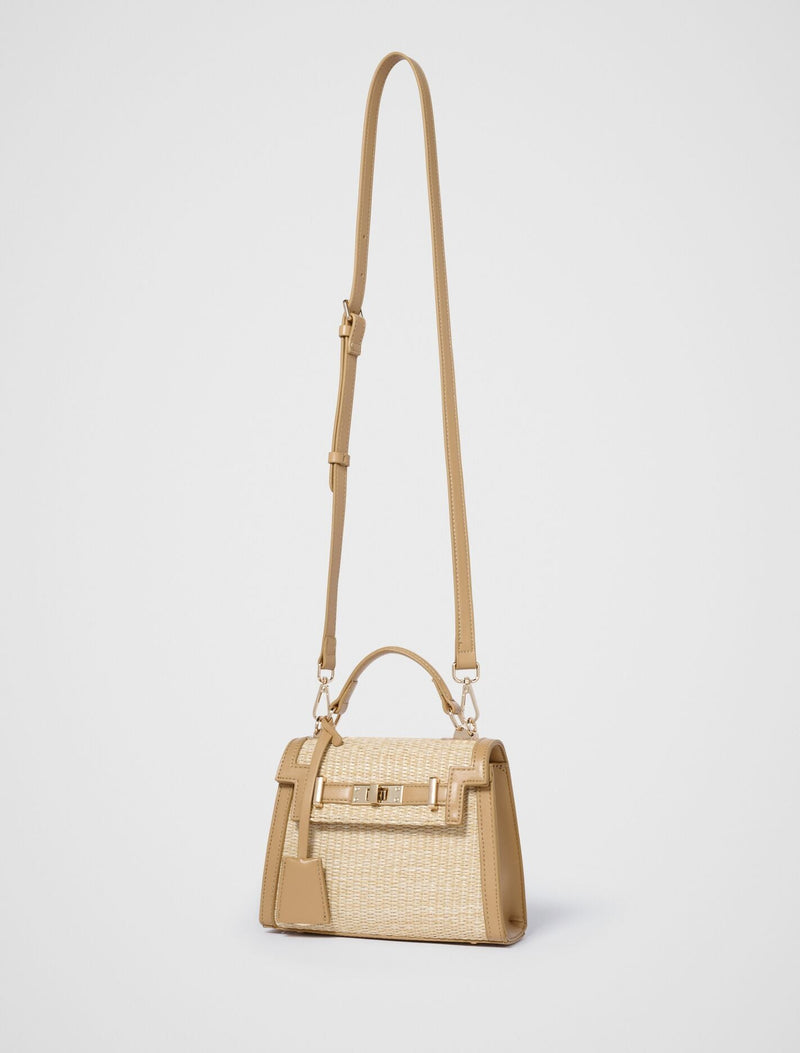 Talia Woven Top Handle Bag Forever New
