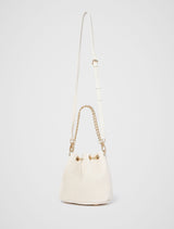 Dahlia Drawstring Pleat Bucket Bag Forever New