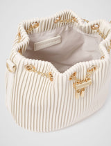 Dahlia Drawstring Pleat Bucket Bag Forever New