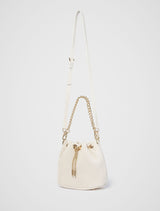 Dahlia Drawstring Pleat Bucket Bag Forever New