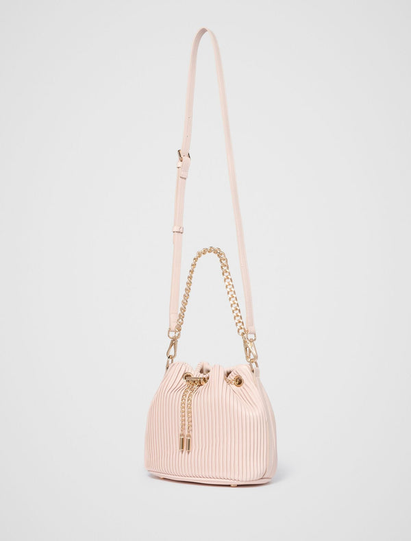 Dahlia Drawstring Pleat Bucket Bag Forever New