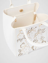 Clementine Cutout Floral Tote Bag Forever New