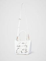 Clementine Cutout Floral Tote Bag Forever New