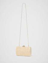 Helena Weave Hardcase Clutch Forever New