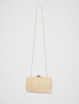 Helena Weave Hardcase Clutch Forever New